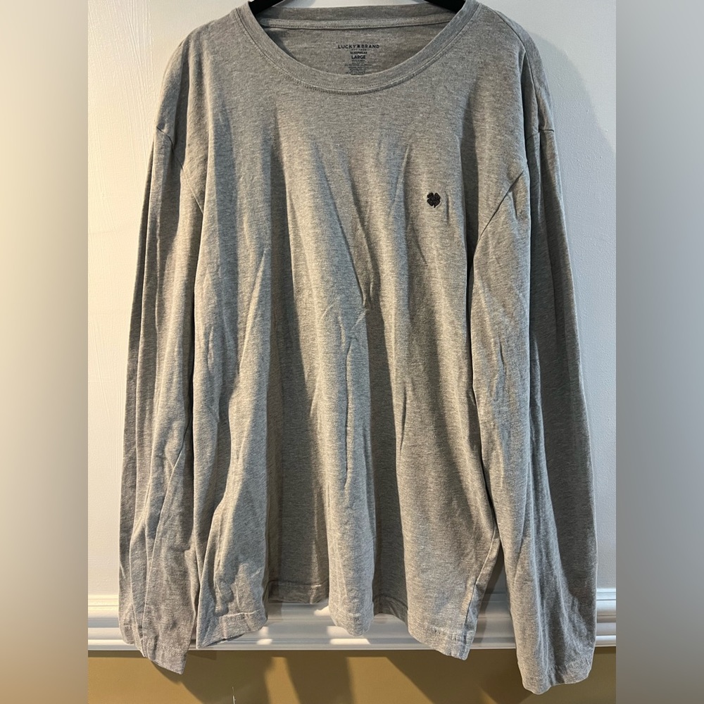 Lucky Brand Grey Long Sleeve Shirt